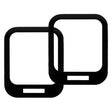 2pcs Amazfit Pop Protection d'écran en plastique
