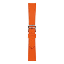 20mm Universal textured genuine leather watch strap - Orange#serie_1