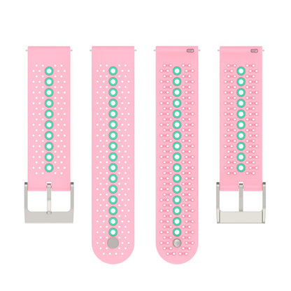 Meget hårdfør Universal Silikone Urrem - Pink#serie_5