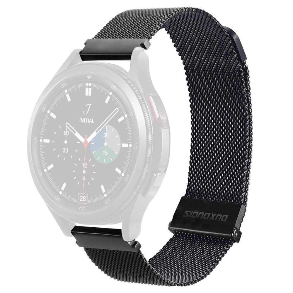 22mm DUX DUCIS Universal stainless steel watch strap - Black#serie_1