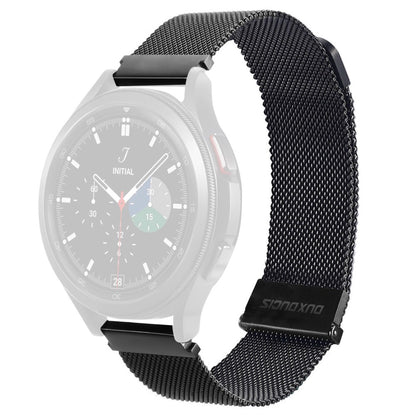 22mm DUX DUCIS Universal stainless steel watch strap - Black#serie_1