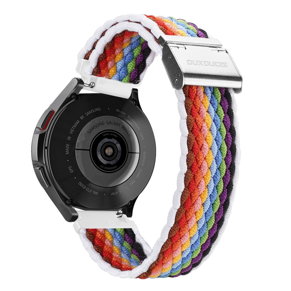 22mm DUX DUCIS Universal elastic nylon watch strap - Light Stripes#serie_6