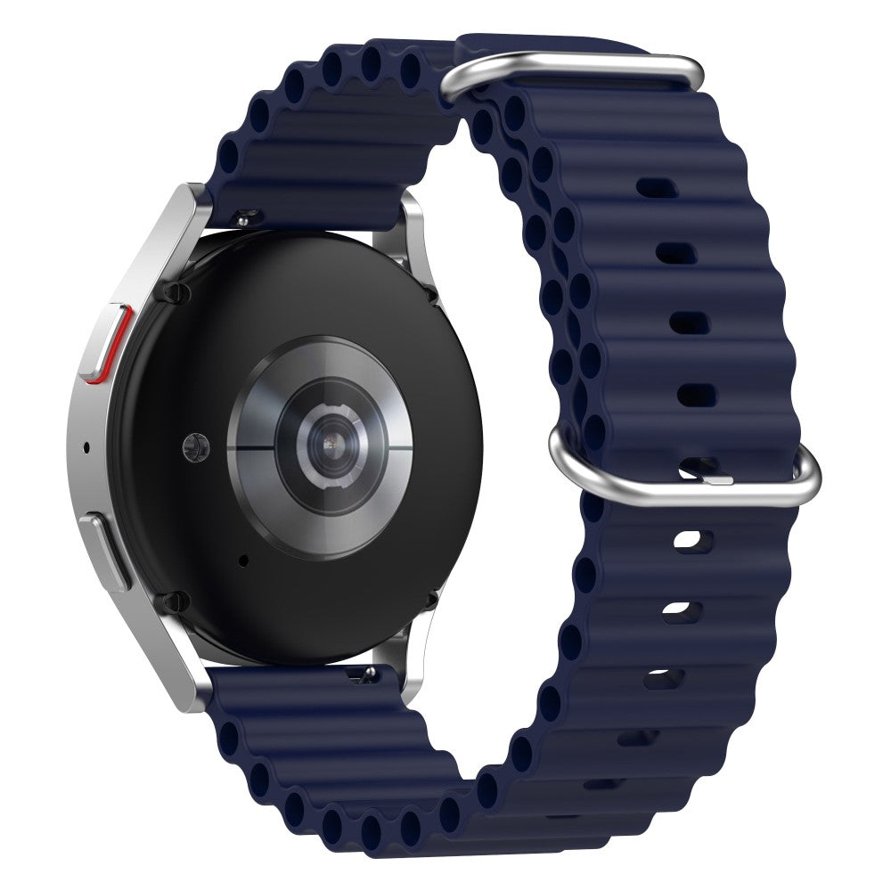 20mm Universal silicone watch strap - Midnight Blue#serie_11