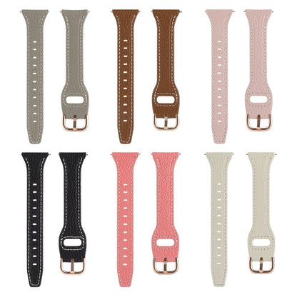 Rigtigt smuk Universal Ægte læder Rem - Pink#serie_4