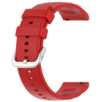 22mm Universal silicone watch strap - Red#serie_6