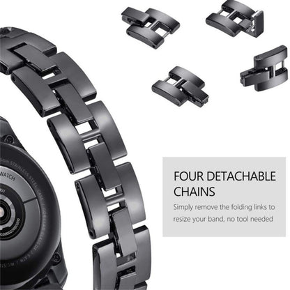 Pænt Universal Metal Rem - Sort#serie_2