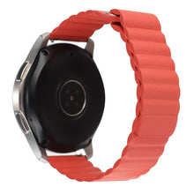 20mm Universal genuine leather watch strap - Orange#serie_2