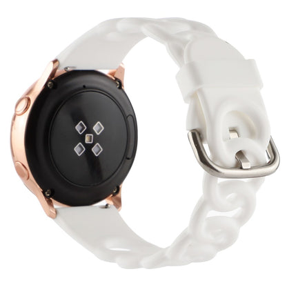20mm Universal donut hollow strap - White#serie_2