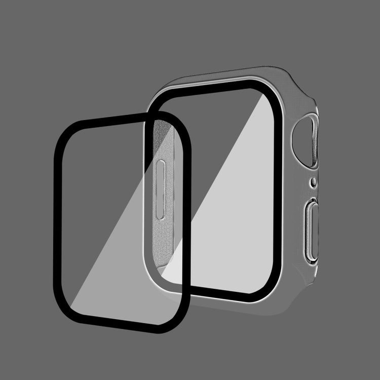 Mega Fint Apple Watch Series 7 41mm Cover med Skærmbeskytter i Plastik og Hærdet Glas - Gennemsigtig#serie_15