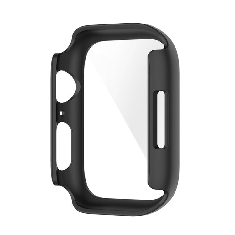 Rigtigt Flot Apple Watch Series 7 41mm Cover med Skærmbeskytter i Plastik og Hærdet Glas - Gennemsigtig#serie_2