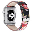 Superbe bracelet en cuir véritable pour Apple Watch Series 7 41mm.