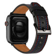 Vraiment cool le bracelet en cuir véritable de l'Apple Watch Series 7 41mm.