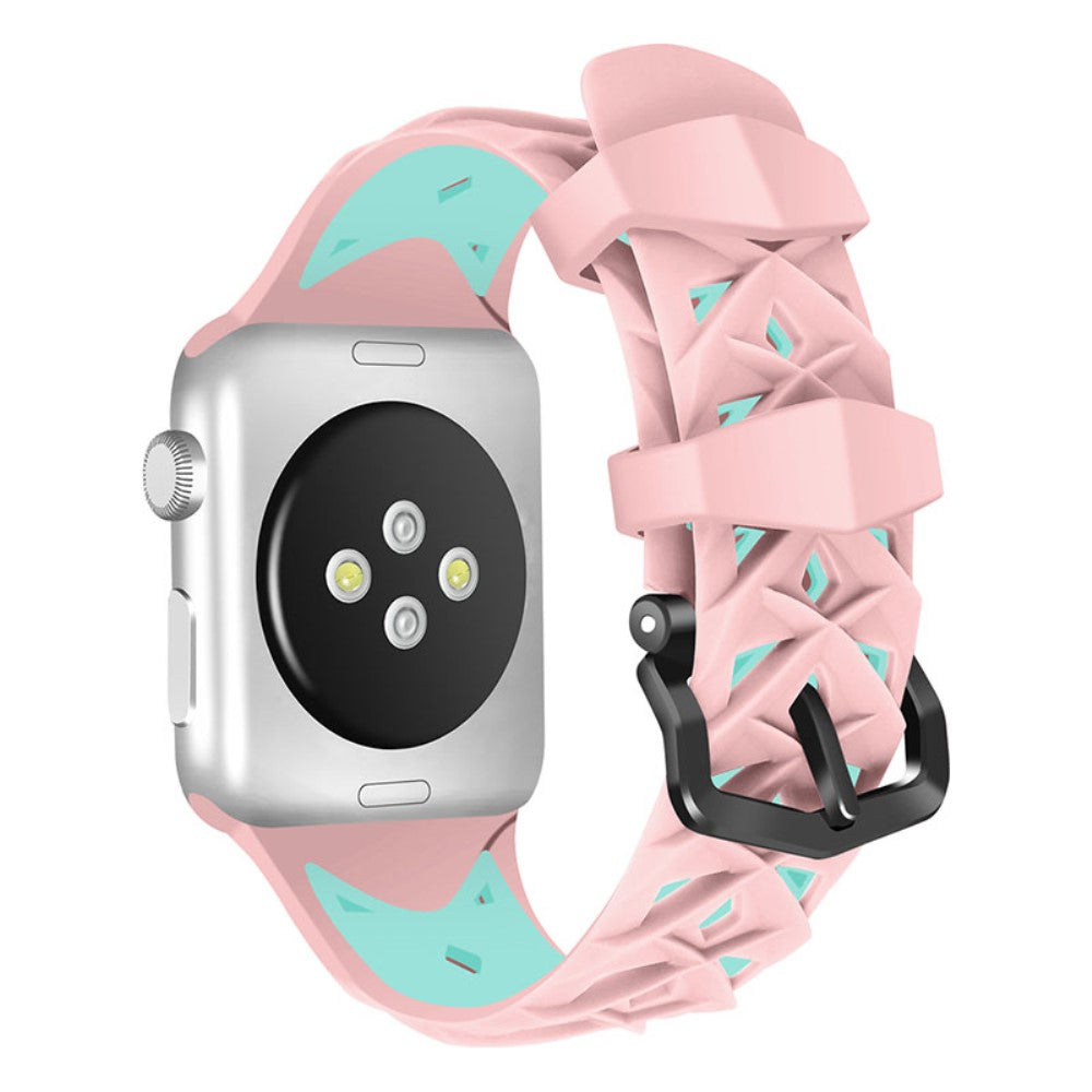 Stilren Apple Watch Series 7 41mm Silikone Rem - Flerfarvet#serie_5