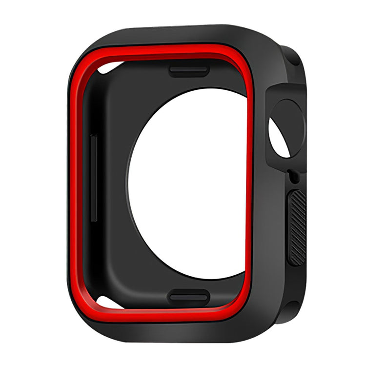 Apple Watch Series 7 41mm  Silikone Bumper  - Sort#serie_4