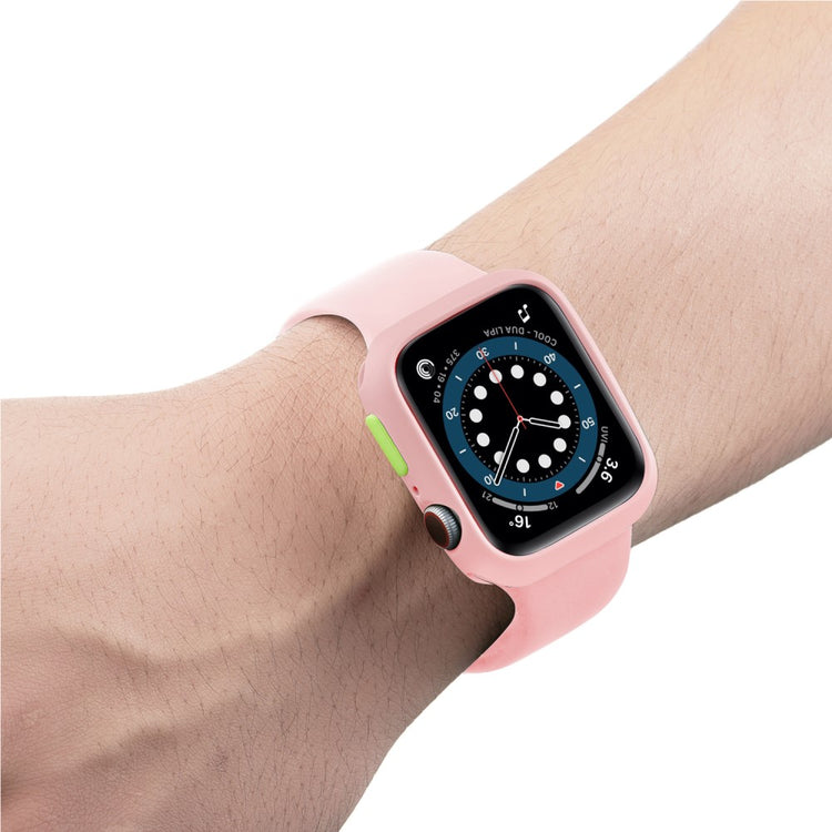 Apple Watch Series 7 41mm  Silikone Bumper  - Pink#serie_10