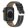 Pour Apple Watch Series 7 41mm Bracelet en cuir véritable résistant