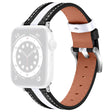 Méga résistant Apple Watch Series 7 41mm Bracelet en cuir véritable.