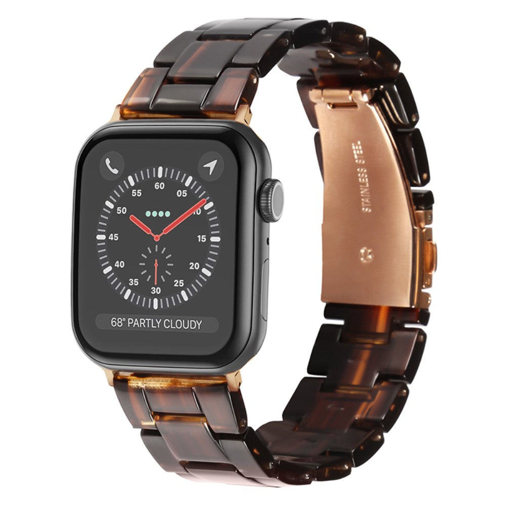 Helt vildt skøn Apple Watch Series 7 41mm  Urrem - Brun#serie_19