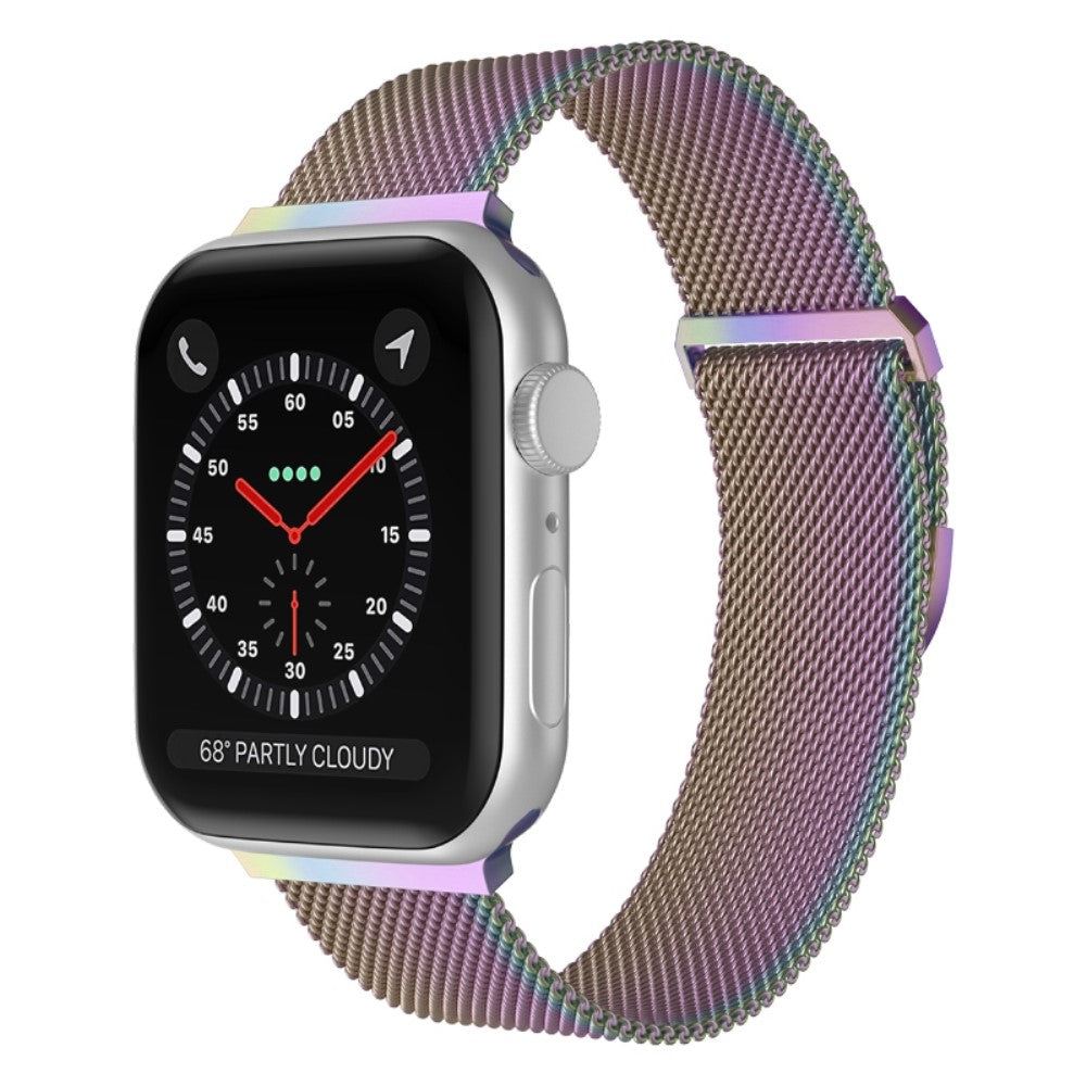 Rigtigt smuk Apple Watch Series 7 41mm Metal Urrem - Flerfarvet#serie_9