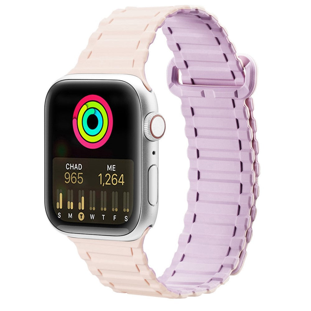 Tidsløst Universal Apple Silikone Rem - Pink#serie_2