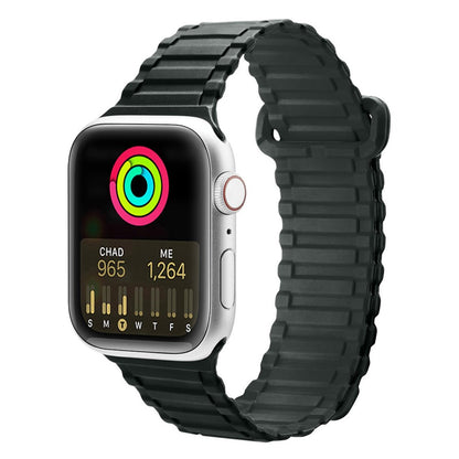Tidsløst Universal Apple Silikone Rem - Grøn#serie_3
