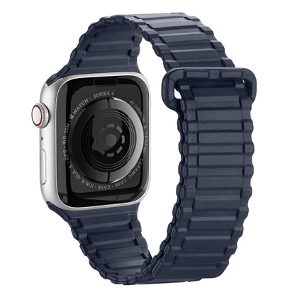 Tidsløst Universal Apple Silikone Rem - Blå#serie_4