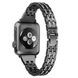 Méga durable Universel Apple sangle en métal et strass.