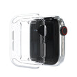 Pour Apple Watch Series 7 45mm méga fashion, coque avec protection d'écran en silicone.