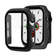 Méga coque fashion pour Apple Watch Series 7 45mm avec protection d'écran en plastique et en verre trempé.
