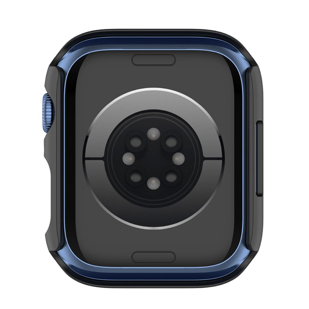 Beskyttende Apple Watch Series 7 45mm Cover med Skærmbeskytter i Plastik og Hærdet Glas - Gennemsigtig#serie_7