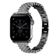 Sweet Pour Apple Watch Series 7 45mm Bracelet en métal et strass