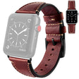 Super sweet Apple Watch Series 7 45mm Bracelet en cuir véritable