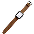 Brillant Apple Watch Series 7 45mm Bracelet en cuir véritable