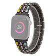 Superbe bracelet en métal et strass pour Apple Watch Series 7 45mm.