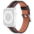 Super cool Apple Watch Series 7 45mm Bracelet en cuir véritable