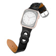 Excellent Apple Watch Series 7 45mm Bracelet en cuir véritable