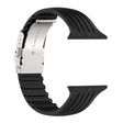 Remarquablement élégant, le bracelet en silicone de 45 mm de l'Apple Watch Series 7.