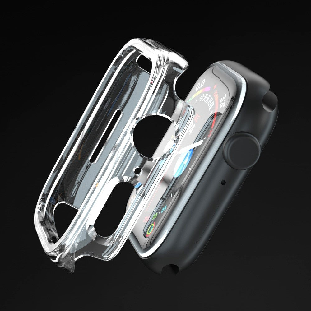 Apple Watch Series 7 45mm  Silikone Bumper  - Gennemsigtig#serie_5