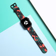 Bracelet confortable en silicone pour Apple Watch Series 7 45 mm