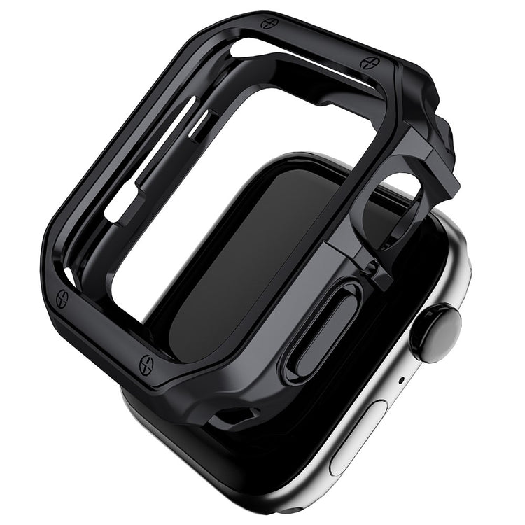 Apple Watch Series 7 45mm  Silikone Bumper  - Sort#serie_1