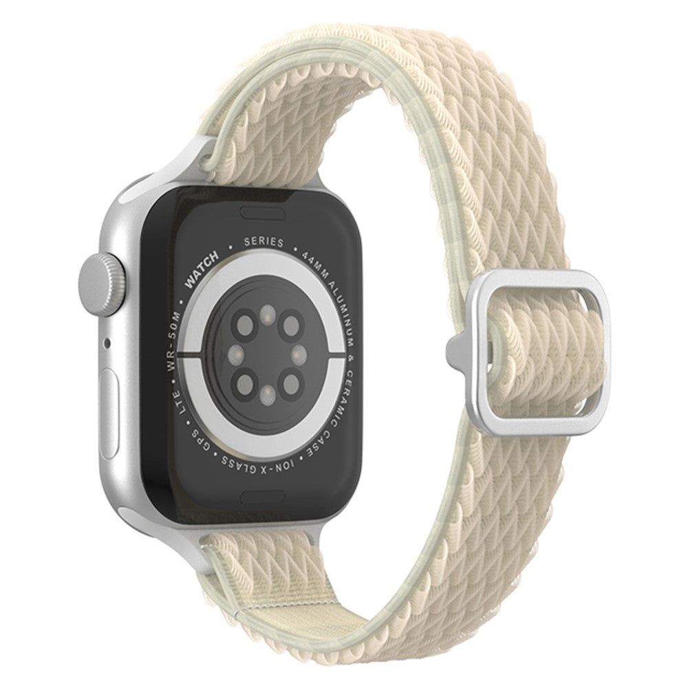 Mega smuk Apple Watch Series 7 45mm Nylon Rem - Brun#serie_5