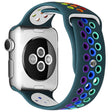 Pour Apple Watch Series 7 45 mm, bracelet en silicone absolument résistant.