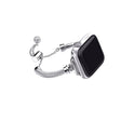 Joli bracelet en métal et strass pour Apple Watch Series 7 45mm.