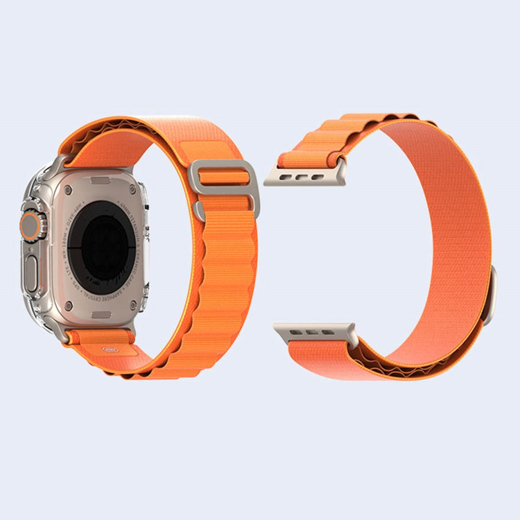 Rigtigt Fed Apple Watch Ultra Plastik Cover - Blå#serie_11