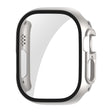 Mega Good Apple Watch Ultra Coque avec protection d'écran en plastique et en verre trempé.