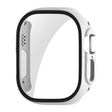 Mega Good Apple Watch Ultra Coque avec protection d'écran en plastique et en verre trempé.