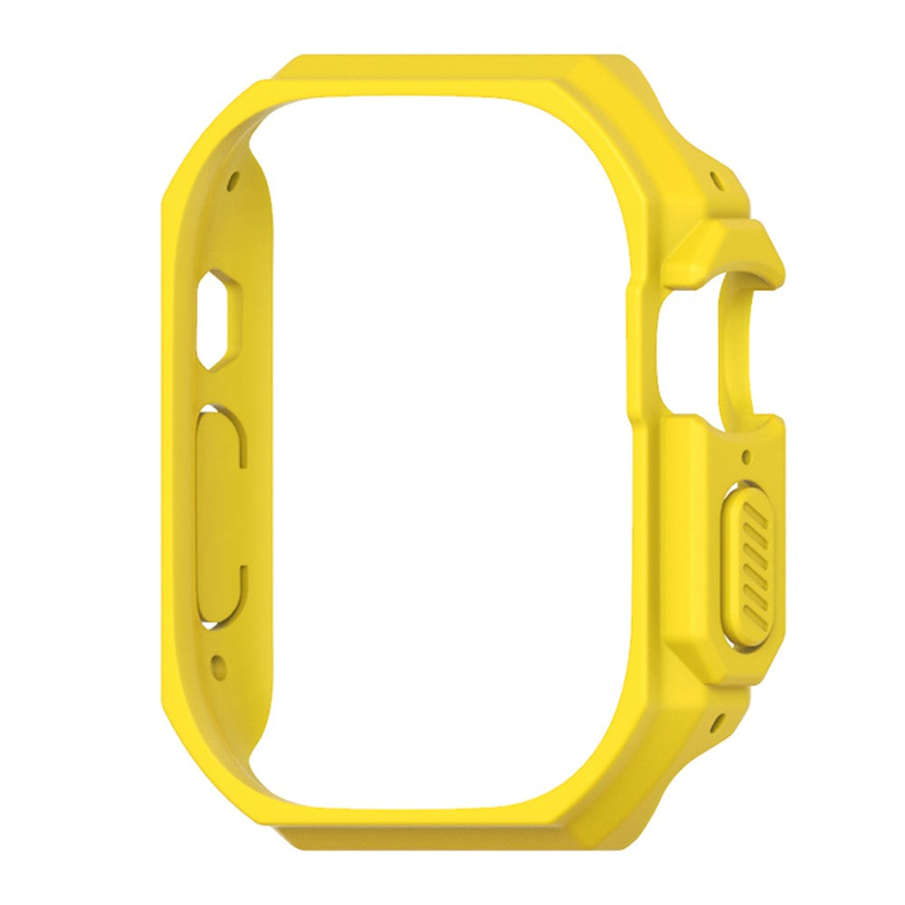 Rigtigt Fint Apple Watch Ultra Plastik Cover - Gul#serie_3
