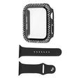 Apple Watch Series 8 (41mm) / Apple Watch Series 7 41mm coque en plastique avec sangle et verre trempé.