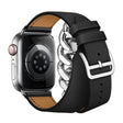 Remarquablement élégant, le bracelet en cuir véritable Universel Apple.