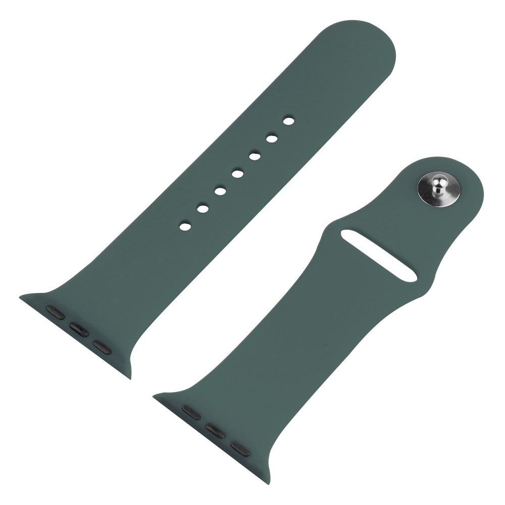 Apple Watch Series 8 (45mm) / Apple Watch Series 7 45mm Plastik Rem med Cover og Hærdet Glas - Grøn#serie_2